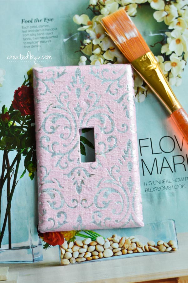 Best ideas about DIY Light Switch Covers
. Save or Pin DIY Decorative Switch Plates & Outlet Covers created by v Now.