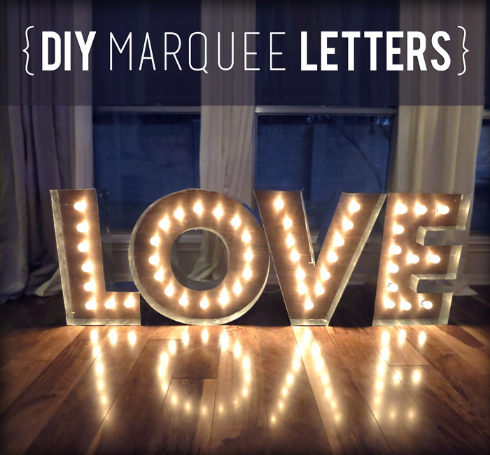 Best ideas about DIY Light Up Letter
. Save or Pin DIY Wedding Inspiration Marquee Lights Now.
