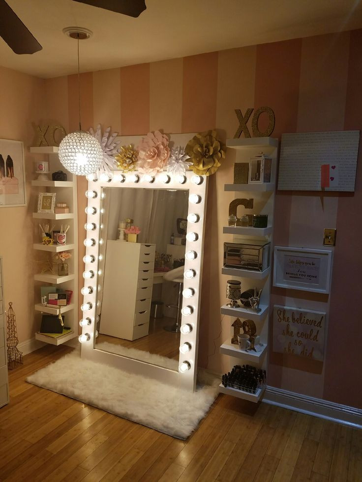 Best ideas about DIY Lighted Mirror
. Save or Pin 25 best ideas about Diy vanity mirror on Pinterest Now.