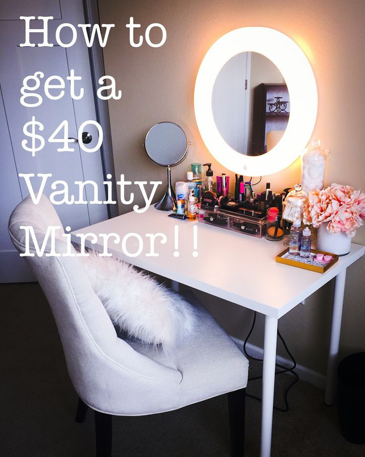 Best ideas about DIY Lighted Mirror
. Save or Pin 25 best ideas about Diy vanity mirror on Pinterest Now.