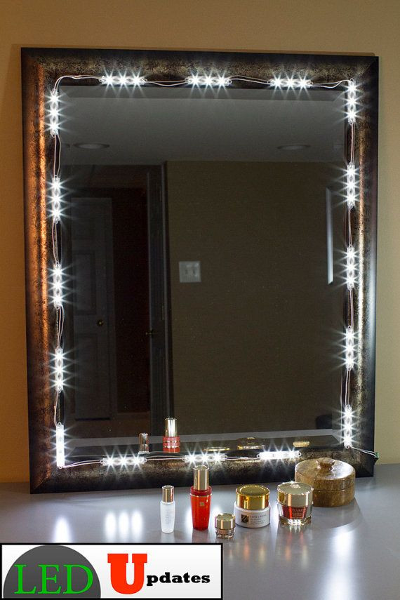 Best ideas about DIY Lighted Mirror
. Save or Pin Best 25 Mirror with led lights ideas on Pinterest Now.