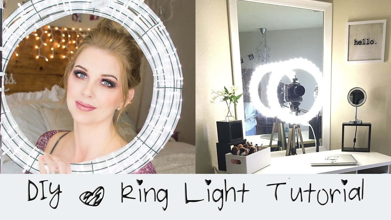 Best ideas about DIY Lighting For Youtube Videos
. Save or Pin DIY Ring Light Tutorial Diva Light Do it yourself Now.
