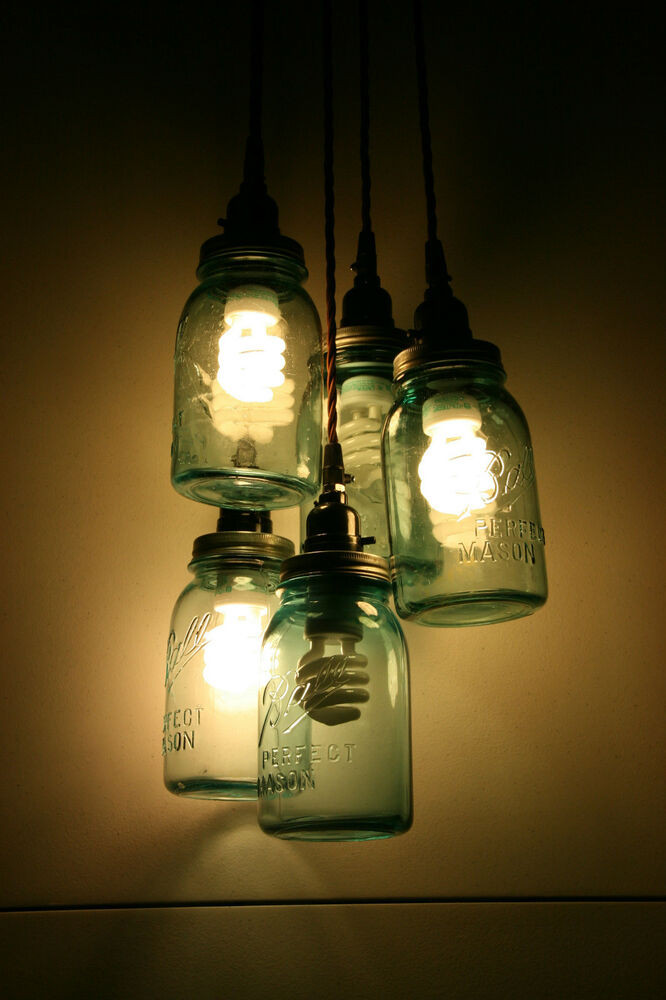 Best ideas about DIY Lighting Kits
. Save or Pin DIY Vintage Mason Jar Chandelier Light Hanging Pendant Now.