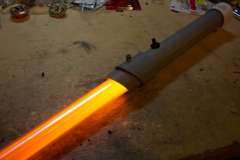 Best ideas about DIY Lightsaber Hilt
. Save or Pin Custom lightsaber out of PVC pipe Now.