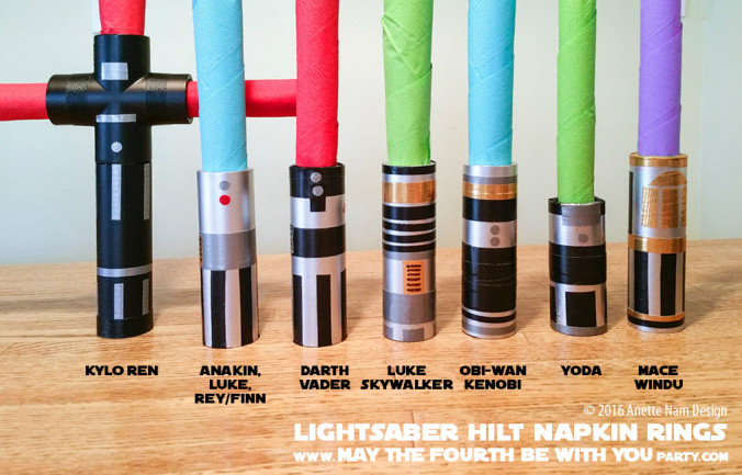 Best ideas about DIY Lightsaber Hilts
. Save or Pin DIY Lightsaber Hilt Napkin Rings Part 2 Now.