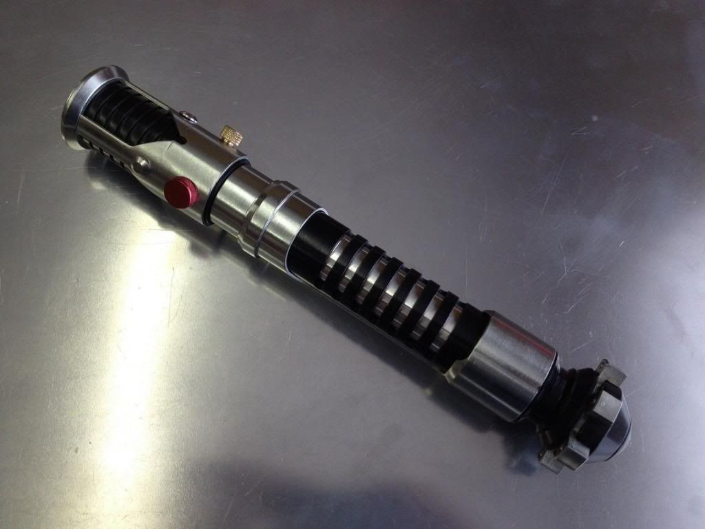 Best ideas about DIY Lightsaber Hilts
. Save or Pin Auction 5 of 5 FX SABERS Negotiator Parks Obi wan Now.