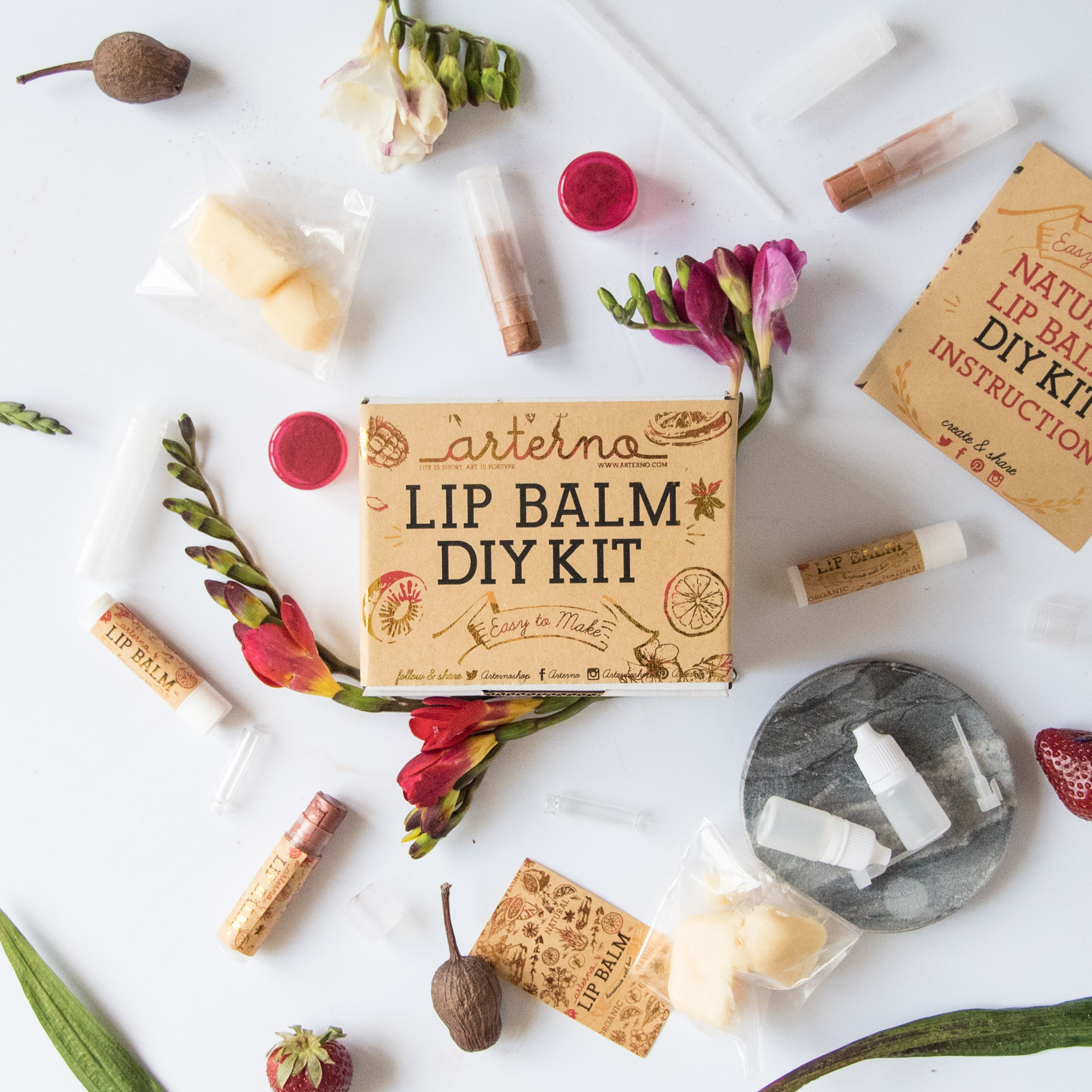 Best ideas about DIY Lip Balm Kits
. Save or Pin DIY Lip Balm Organic Kit – ARTERNO Now.