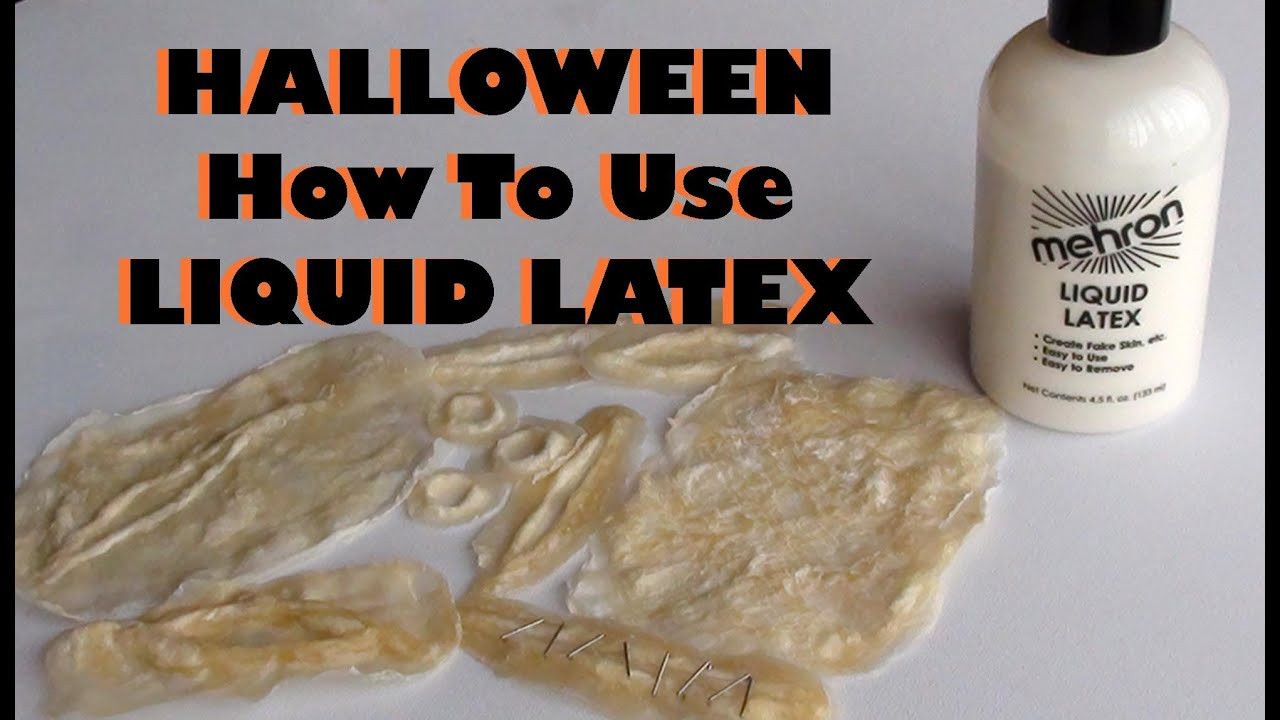 Best ideas about DIY Liquid Latex
. Save or Pin Halloween Liquid Latex How to use it & make your own Now.