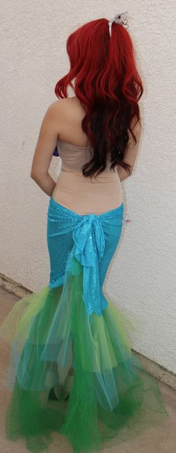 Best ideas about DIY Little Mermaid Costume
. Save or Pin DIY Mermaid costume DIY ariel little mermaid costume 1 Now.