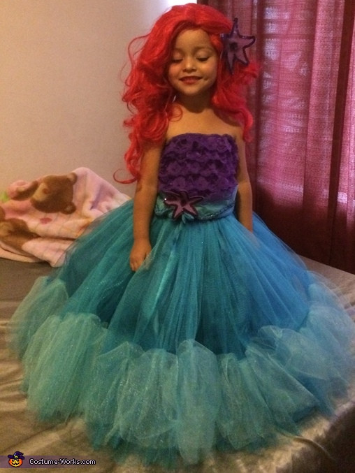 Best ideas about DIY Little Mermaid Costumes
. Save or Pin The Little Mermaid Creative DIY Costume for Girls Now.