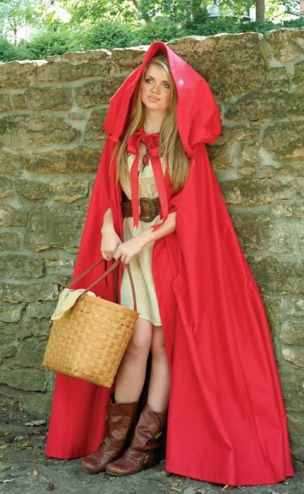 Best ideas about DIY Little Red Riding Hood Costume For Adults
. Save or Pin "Little Red Riding Hood" long cape from Victorian Trading Now.