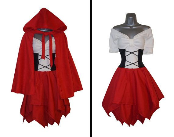 Best ideas about DIY Little Red Riding Hood Costume For Adults
. Save or Pin Steampunk Adult Little Red Riding Hood & Cape Fancy Dress Now.