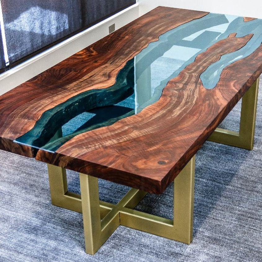Best ideas about DIY Live Edge River Table
. Save or Pin John Malecki’s DIY Live Edge Walnut Slab River Table Now.