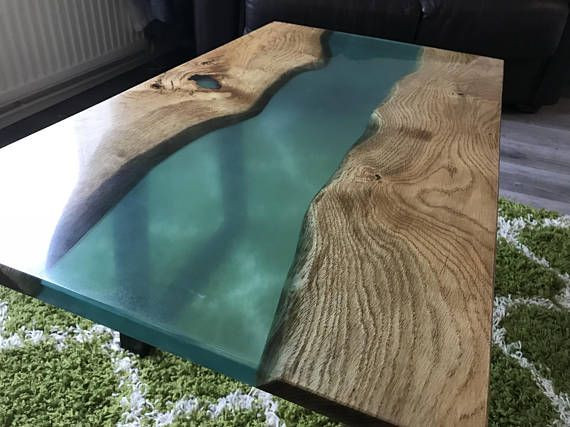 Best ideas about DIY Live Edge River Table
. Save or Pin Ready to ship Live Edge Oak & Epoxy Resin River Coffee Now.