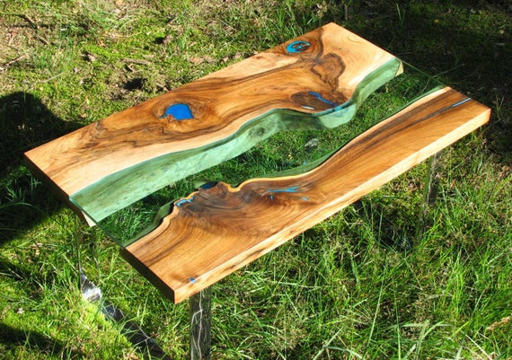 Best ideas about DIY Live Edge River Table
. Save or Pin Live edge river coffee table with glowing resin fillin Now.