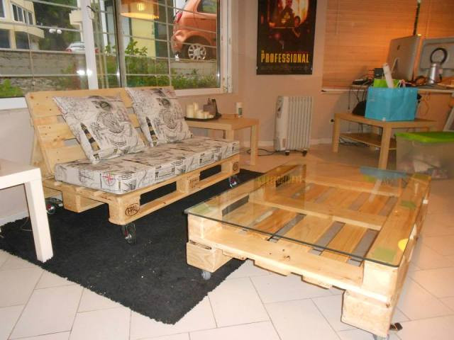 Best ideas about DIY Living Room Furniture
. Save or Pin DIY Pallet Sectional Sofa Now.