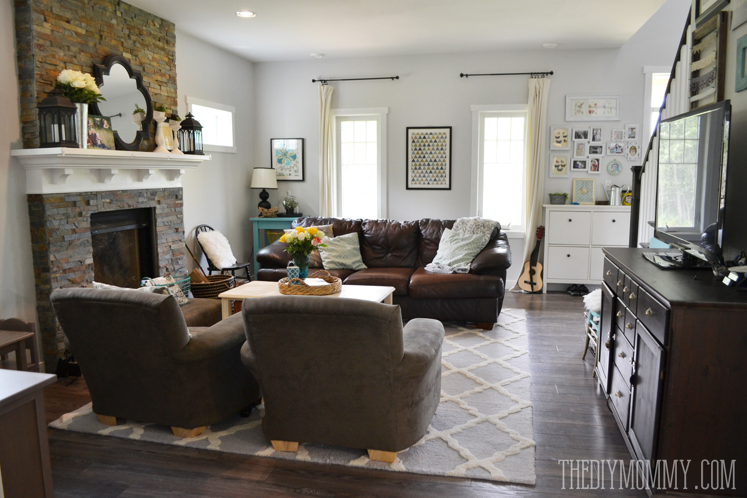 Best ideas about DIY Living Rooms
. Save or Pin Our DIY House 2014 Home Tour Now.