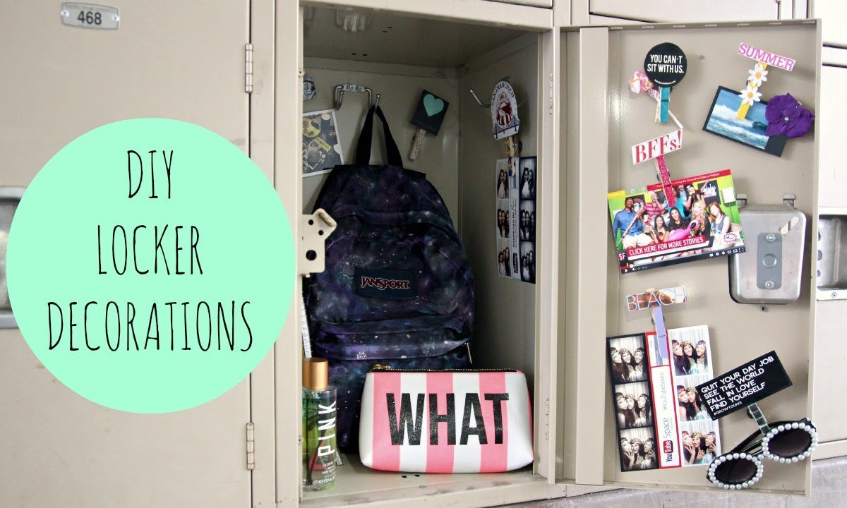 Best ideas about DIY Locker Decor
. Save or Pin DIY Locker Decorations For Back To School Now.