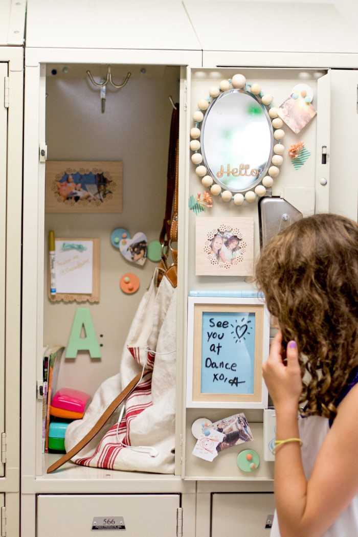 Best ideas about DIY Locker Decorations
. Save or Pin DIY Locker Decorations Wooden Frames Notepad Flax & Twine Now.