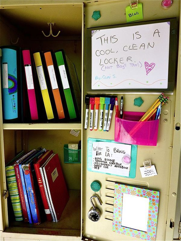 Best ideas about DIY Locker Organization
. Save or Pin 16 DIY Locker Storage and Decoration Tips and Tricks Every Now.
