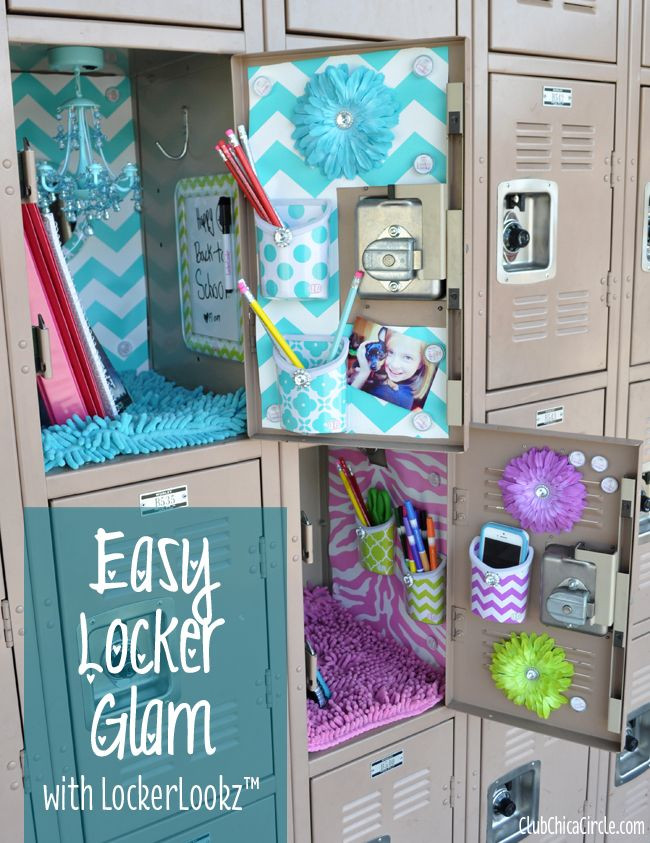 Best ideas about DIY Locker Organization Ideas
. Save or Pin Easy Locker Glam for Tweens with LockerLookz Have your Now.