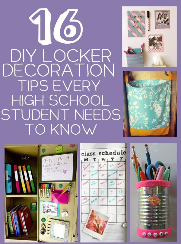 Best ideas about DIY Locker Organization Ideas
. Save or Pin 16 DIY Locker Storage and Decoration Tips and Tricks Every Now.