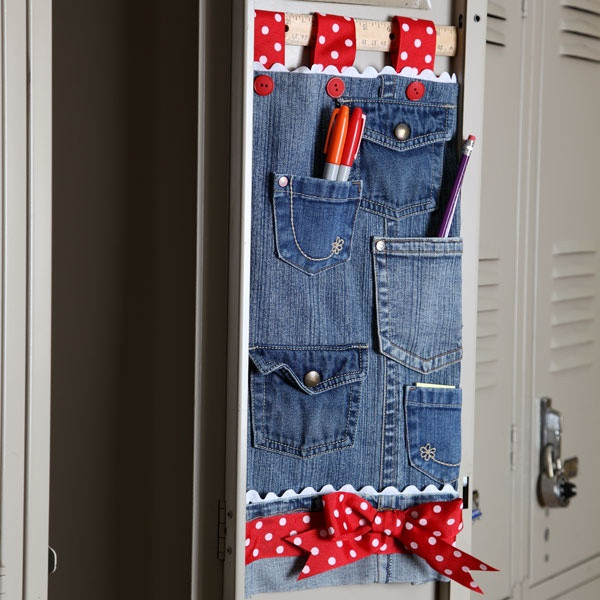 Best ideas about DIY Locker Organizer
. Save or Pin Wonderful DIY Hanging Jeans Pocket Organizer Now.