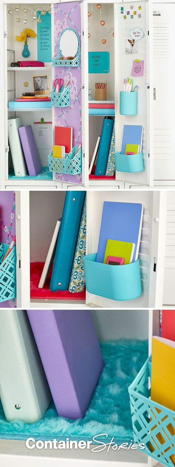 Best ideas about DIY Locker Shelf
. Save or Pin Locker Organization Four Different Ways Now.