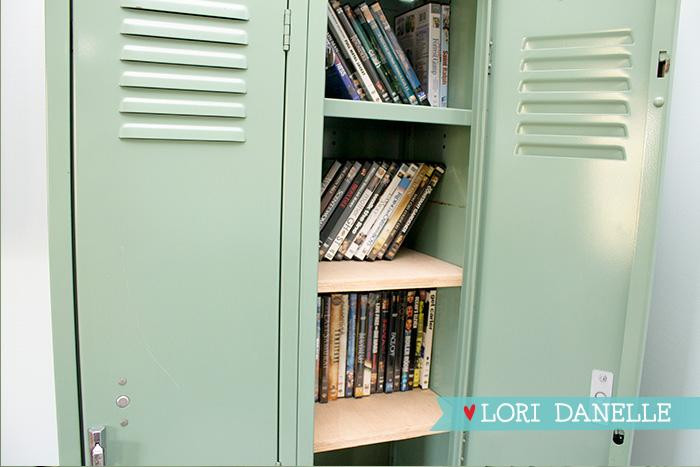 Best ideas about DIY Locker Shelf
. Save or Pin DIY Lockers as DVD Storage – Home Again Creative Now.
