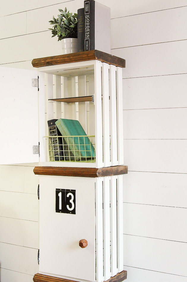 Best ideas about DIY Locker Shelves
. Save or Pin How to Build DIY Crate Lockers Now.