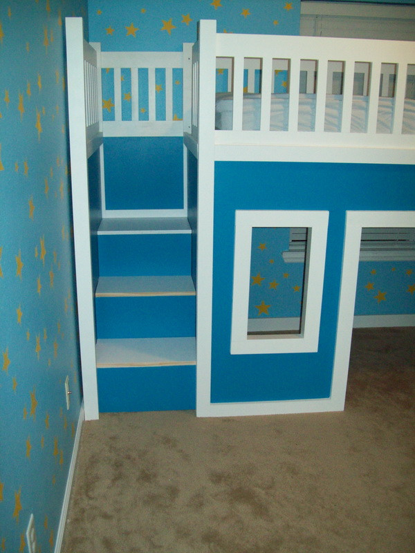 Best ideas about DIY Loft Bed With Slide
. Save or Pin Stylish Eve DIY Projects Build a Playhouse Loft Bed for Now.