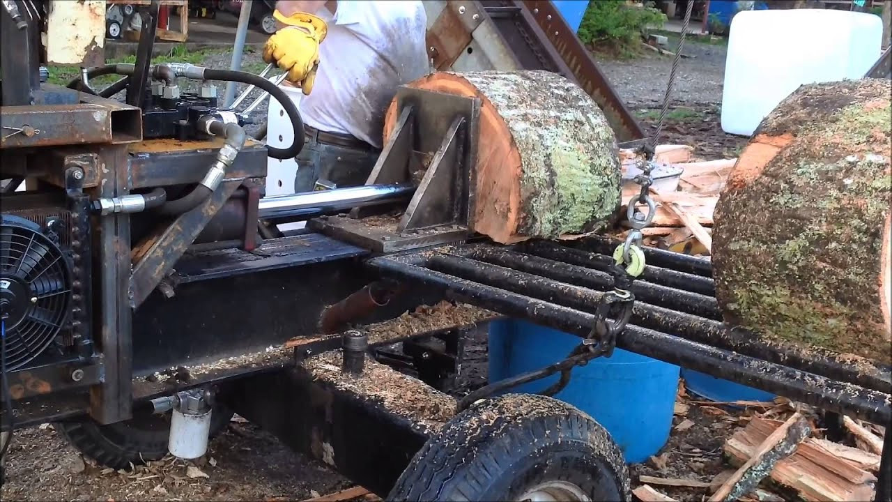 Best ideas about DIY Log Splitter
. Save or Pin Homemade Log Splitter and Winch Now.