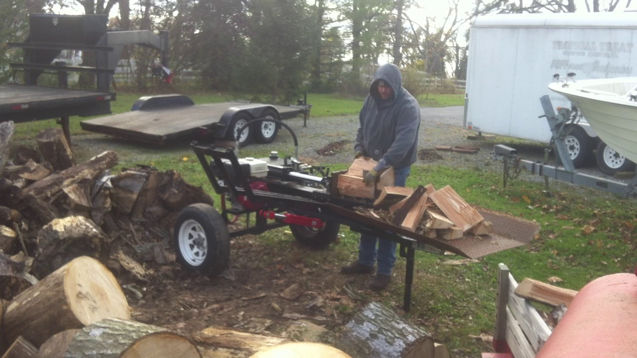 Best ideas about DIY Log Splitter
. Save or Pin HOMEMADE LOG SPLITTER WITH AUTO RETURN CYLINDER Now.