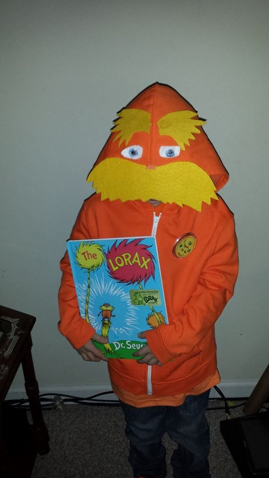 Best ideas about DIY Lorax Costume
. Save or Pin Homemade Lorax Halloween Costume DIY do it yourself Dr Now.