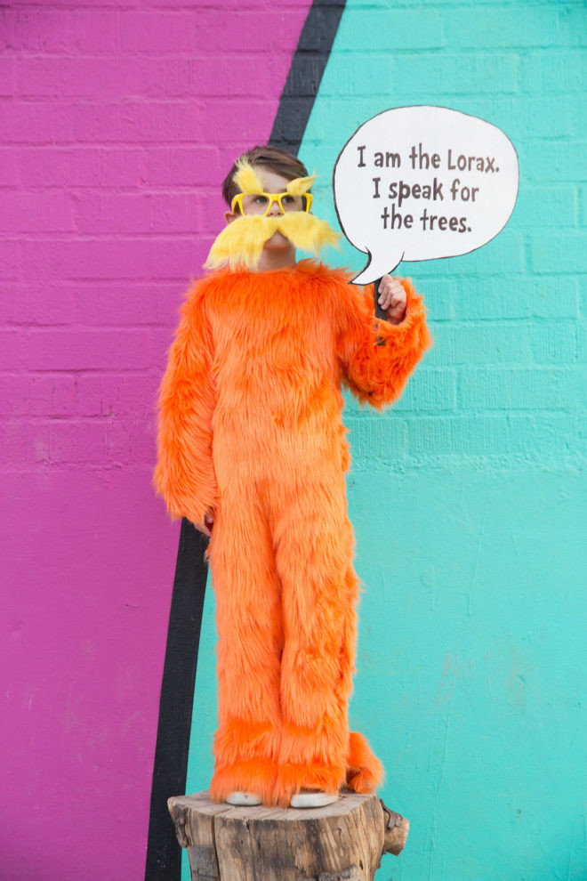 Best ideas about DIY Lorax Costume
. Save or Pin DIY Dr Seuss The Lorax Costume The Effortless Chic Now.
