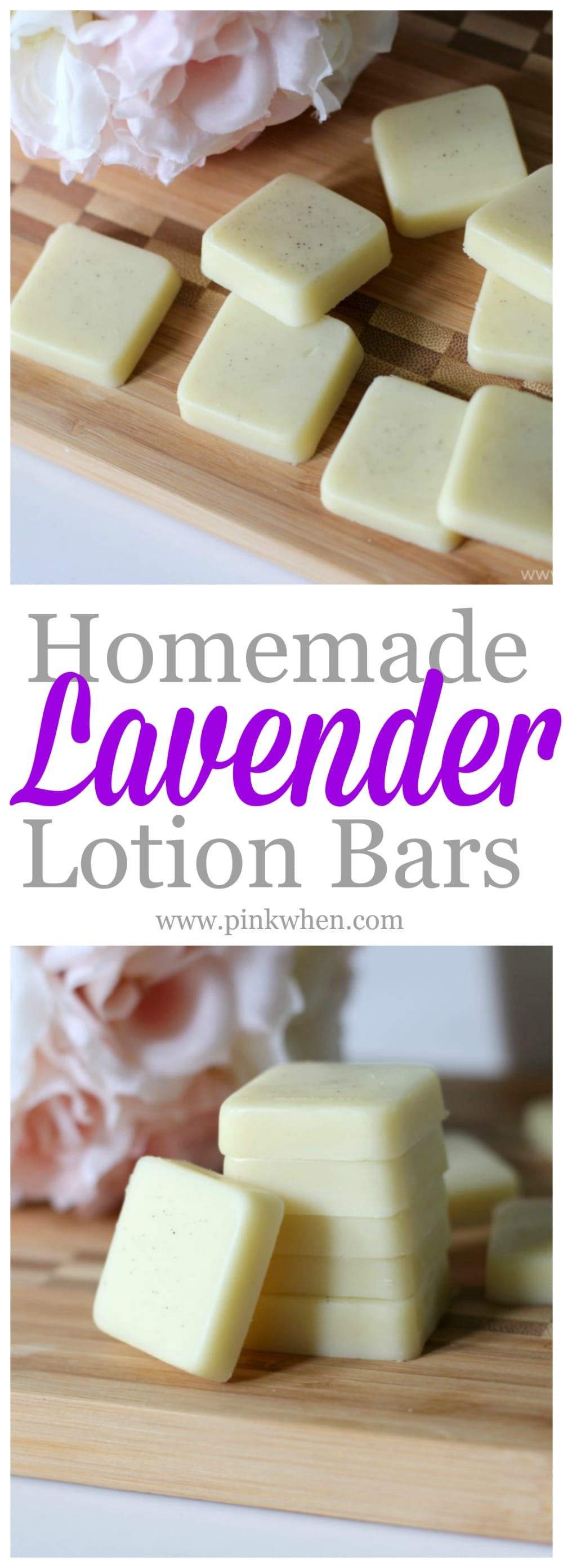 Best ideas about DIY Lotion Bar
. Save or Pin Homemade Lavender Lotion Bars PinkWhen Now.