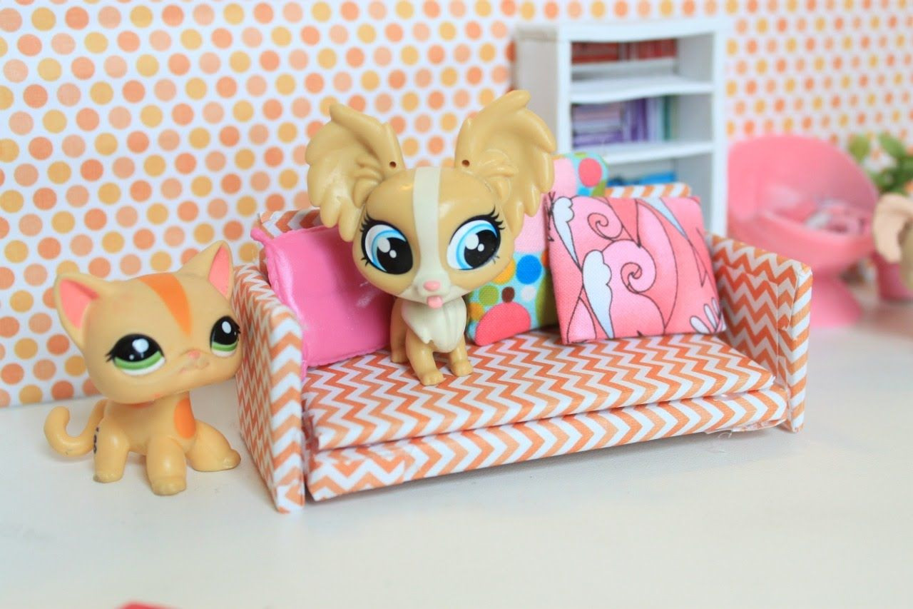 Best ideas about DIY Lps Accessories
. Save or Pin LPS DIY couch How to make a doll couch Now.