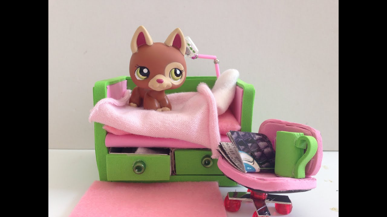 Best ideas about DIY Lps Accessories
. Save or Pin DIY LPS Bed Doll Bed Now.