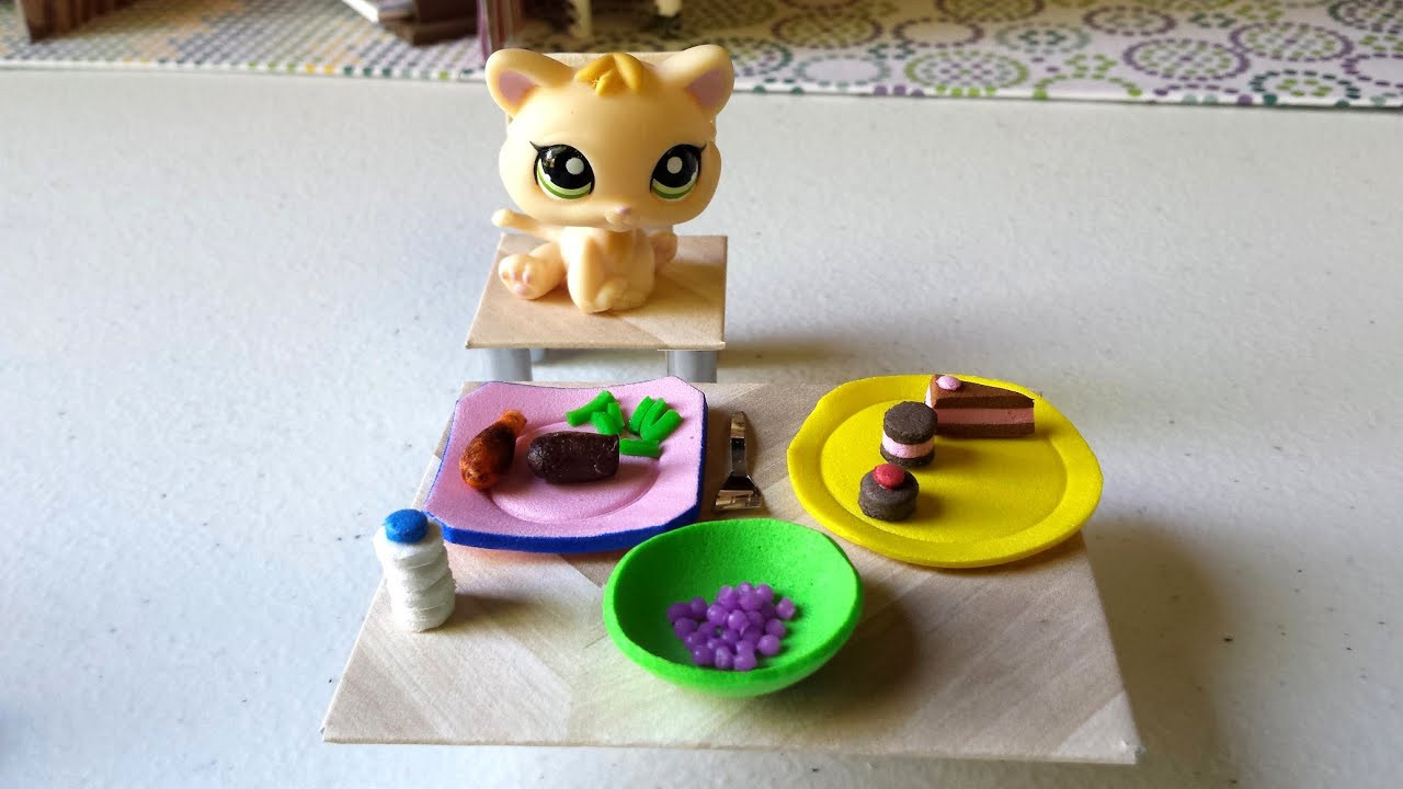 Best ideas about DIY Lps Accessories
. Save or Pin How to Make Plates and Bowls LPS Doll DIY Now.