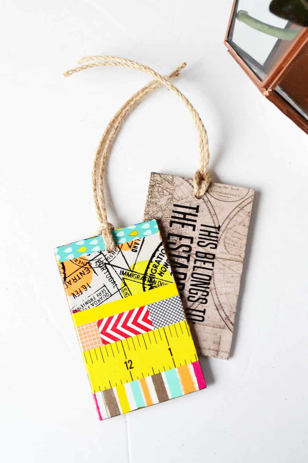 Best ideas about DIY Luggage Tags
. Save or Pin Cute DIY luggage tags from MDF Mod Podge Rocks Now.