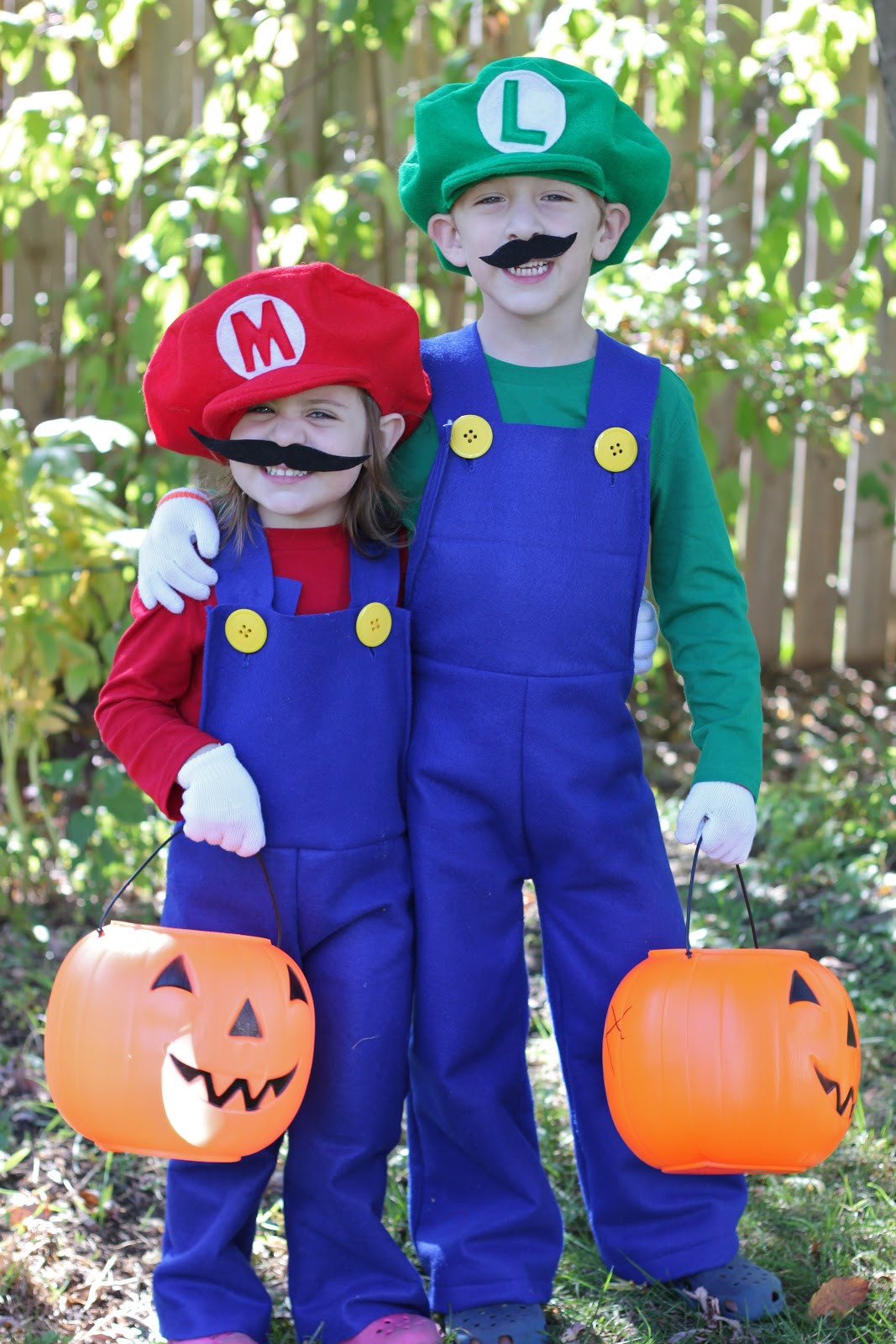 Best ideas about DIY Luigi Costume
. Save or Pin How to Make Mario and Luigi Costumes Tutorial Smashed Now.