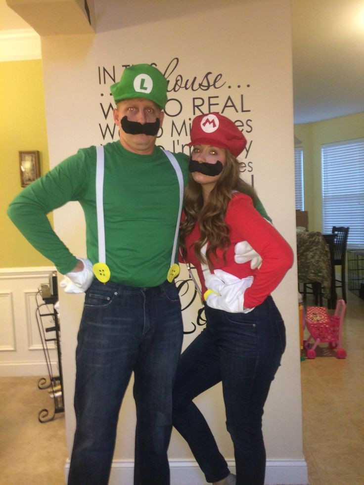 Best ideas about DIY Luigi Costume
. Save or Pin Homemade Mario and Luigi costumes Halloween Now.