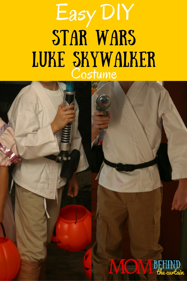 Best ideas about DIY Luke Skywalker Costume
. Save or Pin Star Wars Luke Skywalker DIY costume • Mom Behind the Curtain Now.
