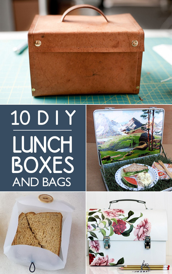 Best ideas about DIY Lunch Box
. Save or Pin 10 DIY Lunch Boxes and Bags Now.