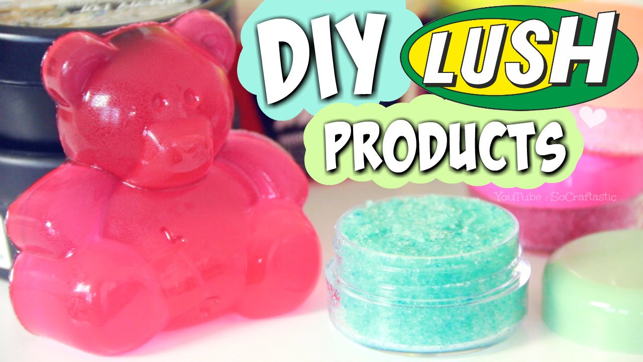 Best ideas about DIY Lush Products
. Save or Pin DIY LUSH Lip Scrub & Shower Jelly HAUL SoCraftastic Now.