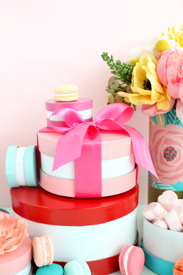 Best ideas about DIY Macaron Box
. Save or Pin Craft It Colorful Macaron Gift Boxes A Kailo Chic Life Now.