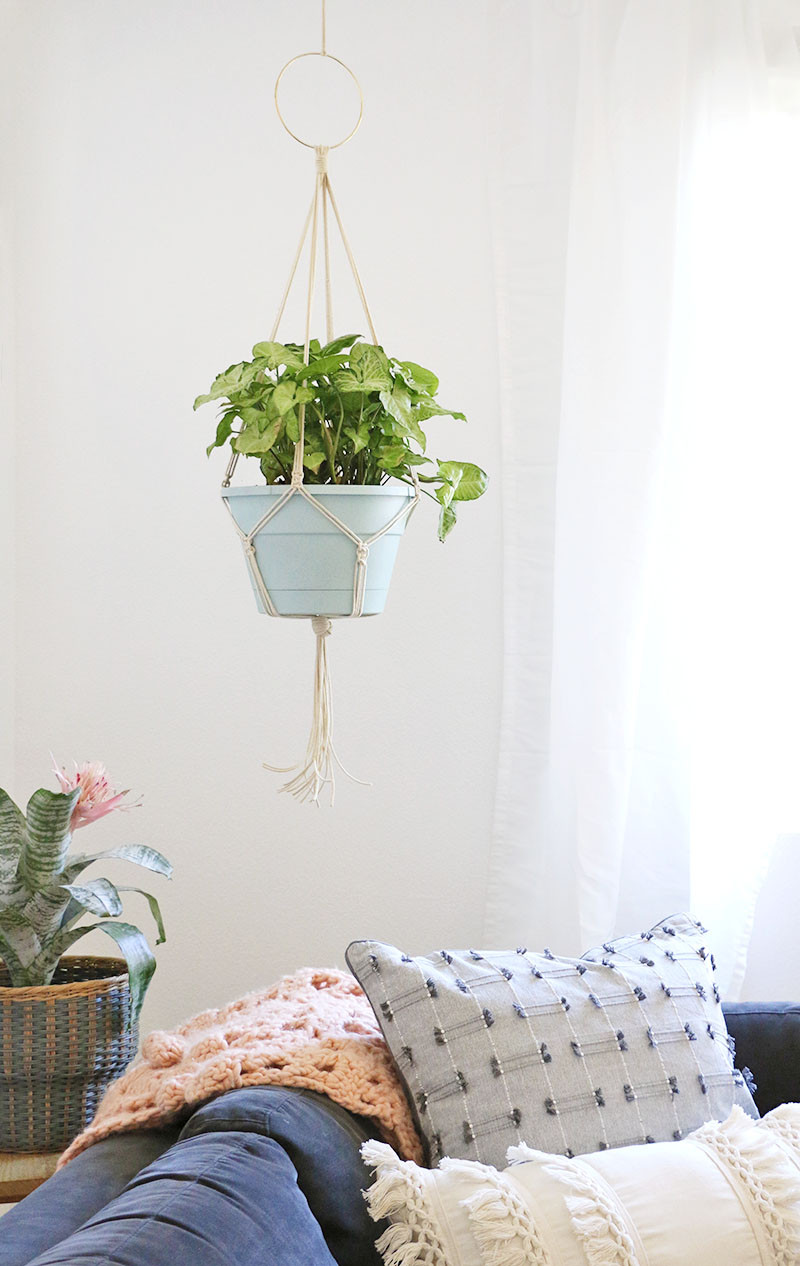 Best ideas about DIY Macrame Plant Hanger
. Save or Pin Simple DIY Macrame Plant Hanger Persia Lou Now.