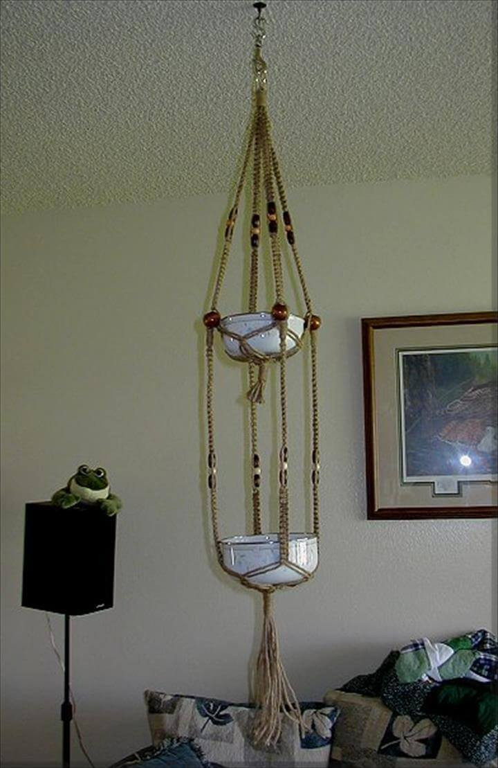Best ideas about DIY Macrame Plant Hanger
. Save or Pin 25 DIY Plant Hangers with Full Tutorials DIY & Crafts Now.
