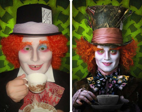 Best ideas about DIY Mad Hatter Costume Male
. Save or Pin 34 pretty and scary Halloween makeup ideas for men women Now.