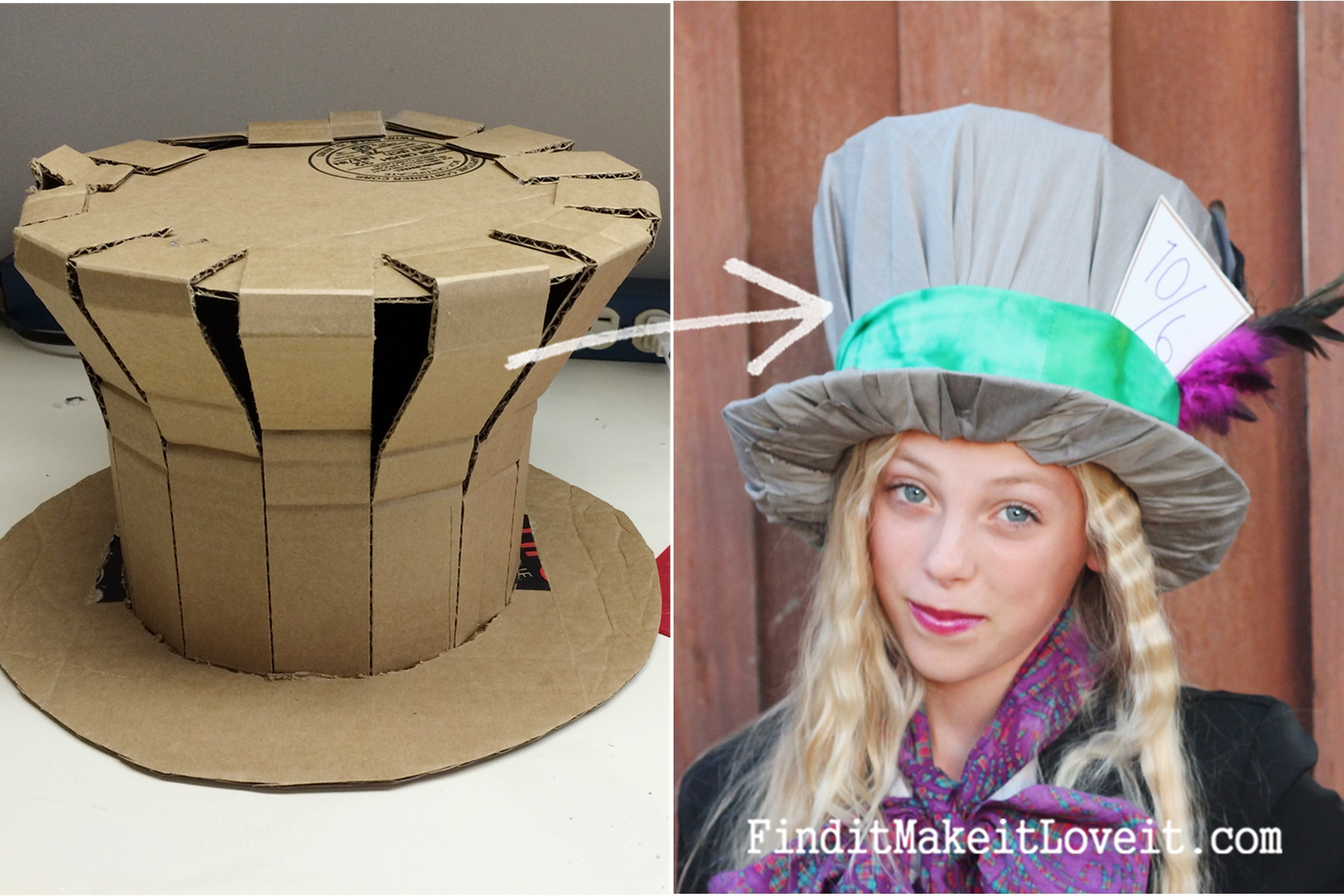 Best ideas about DIY Mad Hatter Hat
. Save or Pin DIY Mad Hatter Hat and Costume Find it Make it Love it Now.